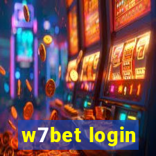 w7bet login